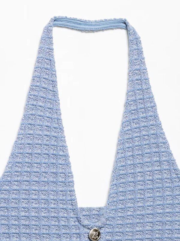 ELLA - abito a pieghe in rete con scollo a barchetta